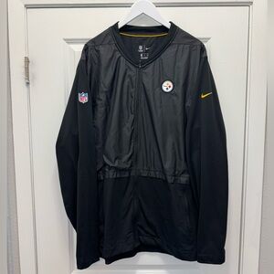 Pittsburgh Steelers Nike Onfield hybrid Elite Jacket Black NFL Full Zip